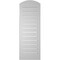 Ekena Millwork Arch Top Surface Mount PVC Gable Vent w/ 2"W x 2"P Brickmould Sill Frame, 14"W x 38"H GVPAR14X3803SN - alternate 2